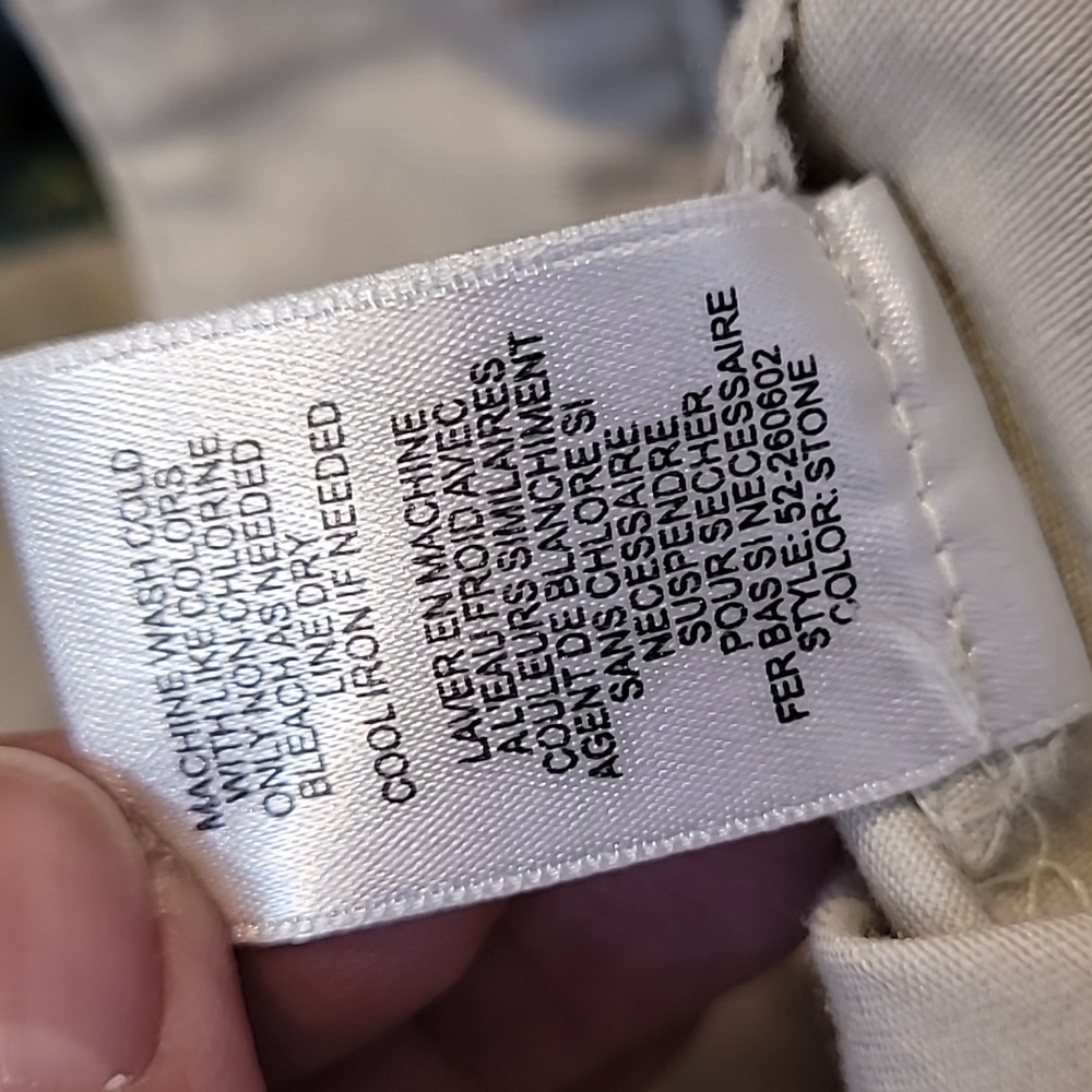 💥BOGO💥 NORTHERN ISLES Side-Zip KHAKIS ~ Stone label color - Picture 8 of 8